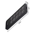 thumbnail image 3 of Replace RC10D RC100 Remote Control for R2000DB Soundbar Powered Bluetooth Bookshelf Speakers, 3 of 5