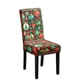 thumbnail image 2 of Gumesh Christmas Chair Cover - 4-Piece Spandex Stretch Covers, Waterproof Party Dining Decor for Holiday Celebrations, 2 of 6
