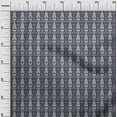thumbnail image 2 of oneOone Polyester Lycra Fabric Paisley & Floral Ikat Print Fabric BTY 56 Inch Wide, 2 of 4