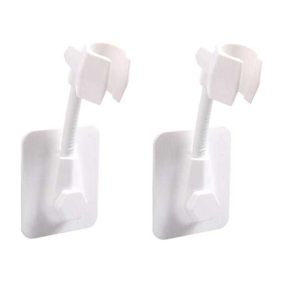 BVXEEP Shower Head Wall Mount, Universal Shower Bracket Stand Rotatable for Bathroom Home Kit