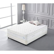 Oliver Smith® Organic 12" Spring & Foam Hybrid Mattress, Plush