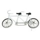 thumbnail image 1 of Modelo de Bicicleta Tándem 1/16 Sunnimix Aleación Decoración Del Hogar Blanco, 1 of 7