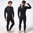 thumbnail image 1 of 3mm Trajes de Neopreno para Hombres Completo Suit Cierre de Cuello Protección de . , Negro, S S DYNWAVEMX Trajes de neopreno, 1 of 8
