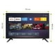 thumbnail image 4 of Tv Quaroni 32 Pulgadas Smart Tv Hd Linux Led Q32ntfx, 4 of 5