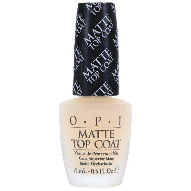 OPI Nail Lacquer, Top Coat Matte, Nail Polish, fl oz OPI Nail Lacquer, Top Coat Matte, Nail Polish, fl oz