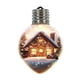 thumbnail image 2 of Ireezec Christmas Acrylic Keychain Ornament in Bottle, Festive Car Rearview Mirror Hanging Charm, Backpack Pendant for Holiday Decorations and Gift Giving, 2 of 4