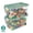 Green, variant on Transparent Toy Storage Box, Stackable Large-capacity Storage Containers with Lockable Lids and Handles, Suitable for Warehouses and Bedrooms