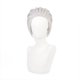 thumbnail image 1 of Peluca de cosplay gris claro estilo corto para personajes de anime, 1 of 2