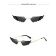thumbnail image 3 of Wings-shaped Sunglasses Fashion Irregular Sunglasses UV-400 Protection Glasses, 3 of 8