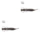 thumbnail image 2 of Eigraketly 10 Uds. De cebos de insectos de simulación, señuelos de pesca portátiles, cebos de pesca suaves reutilizables, cebos de plástico para Jigging Type37 NO37 Eigraketly CBP149571, 2 of 6