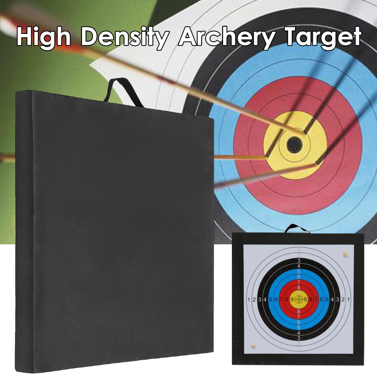 High Density Self Healing EVA Foam Shooting Game Practice Goals Archery Target Diameter 25cm Archery Target 