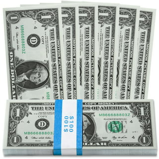 Prop Money 200 Euro Bills Realistic Play Money One Stack 100 Pcs for Movie  Props : Toys & Games 