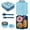 Blue, variant on 1700ml Children Food Box Leak Proof Compartmental with Soup Jar Spoon Fork for Work School Pink