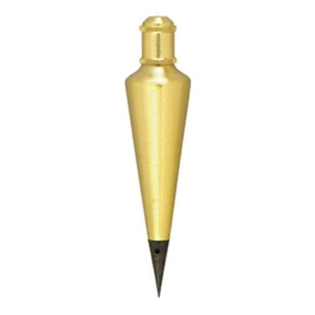 Johnson Level 124 Brass Plumb Bob - Boxed, 24 oz.