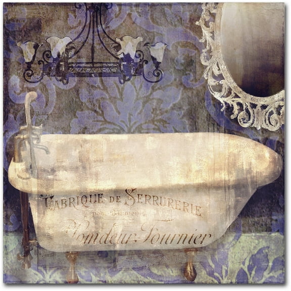 Trademark Fine Art "Le Bain Paris II" Canvas Art by Color Bakery