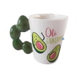 thumbnail image 1 of Taza de cerámica con temática de aguacate «Olé Guacamole» de 350 ml de capacidad, 1 of 2
