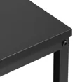 thumbnail image 4 of ZENSTYLE Wood Coffee Table Side End Table with W/2 Tier Storage Shelf for Living Room Black, 4 of 9