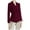 Wine, variant on Hot6sl Women Blazers for Work Casual Womens Casual Blazer Jacket Long Sleeve Open Front Work Office Blazer Lapel Button Jacket