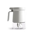 thumbnail image 1 of Naiovety Tarro de especias Cocina vacía Botella de polvo de azúcar Contenedor de condimentos a prueba de humedad Reutilizable Tapa de plástico Gadget Organizadores de utensilios de cocina Blanco Naiovety HA063202-02, 1 of 6