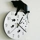 thumbnail image 3 of Adhesivo de pared Reloj de pared Diseño de gato Reloj Reloj acrílico, 3 of 8
