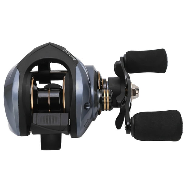 Metal Baitcaster Reels, Baitcasting Reels 7.2:1 Gear Ratio 18+1BB High  Speed Long Distance Casting For Saltwater And Freshwater Right Hand 