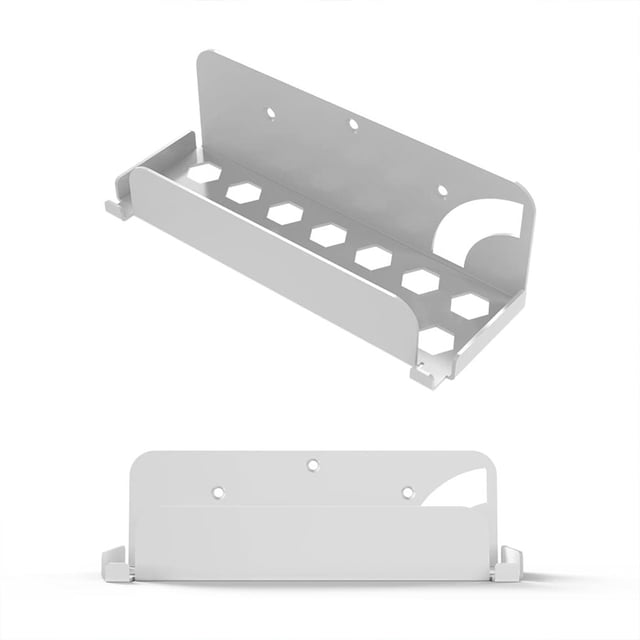 Methold Soporte de pared para consola de juegos de Metal, soporte de disipación de calor, estante para el hogar, accesorios de repuesto para Videojuegos y accesorios
