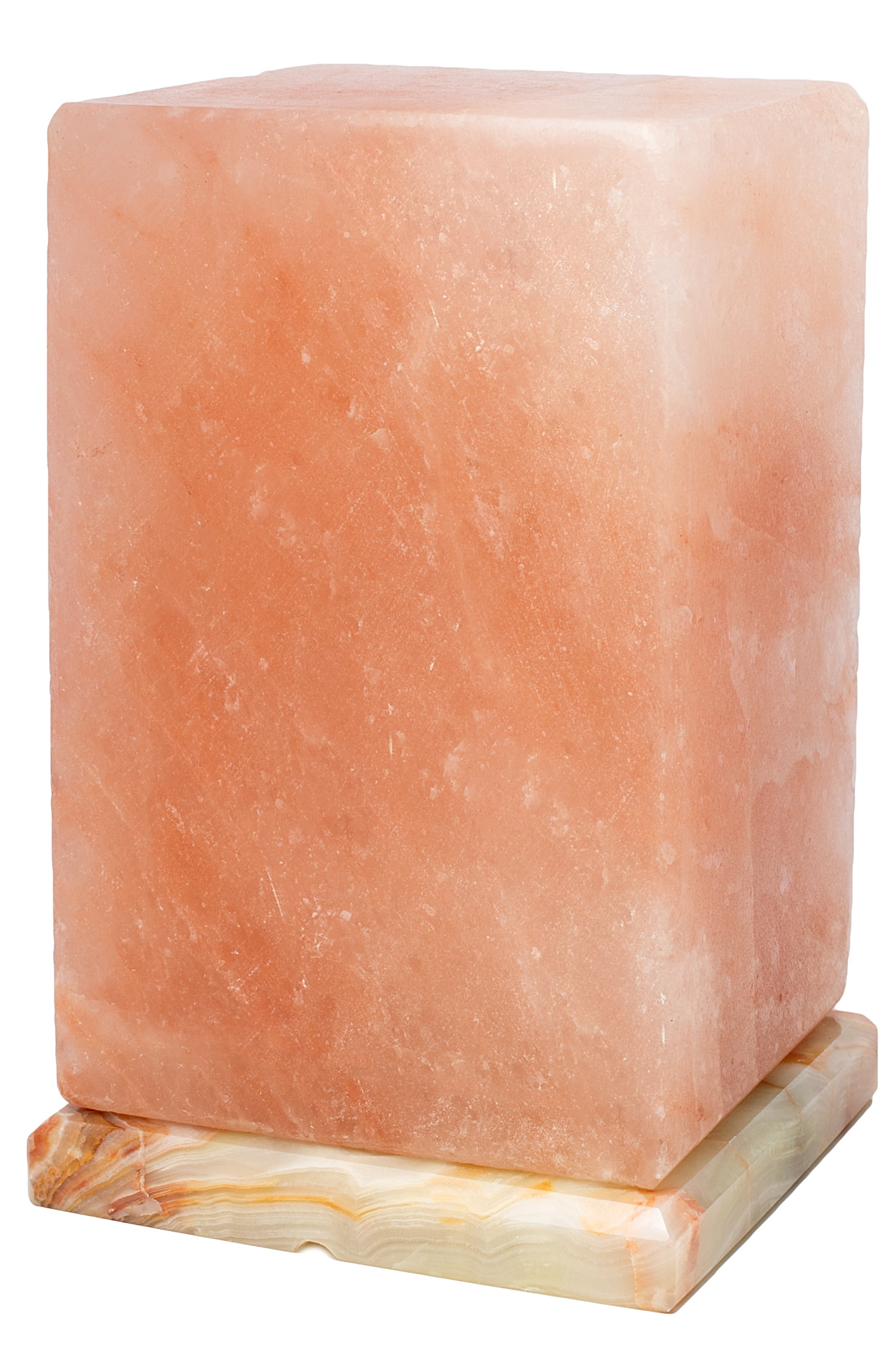 rock salt table lamp