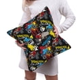 thumbnail image 6 of Bingfone Monster Car Linen Throw Pillow Covers Cushion Case Pocket Button Vintage Farmhouse Pillowcase-16"x16", 6 of 9