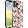thumbnail image 1 of Boho-Vintage-Botanical-Birds-s-Inner-Rubber Phone Case, Degined for iPhone 13 Pro Max Case Men Women, Flexible Silicone Shockproof Case for iPhone 13 Pro Max, 1 of 1