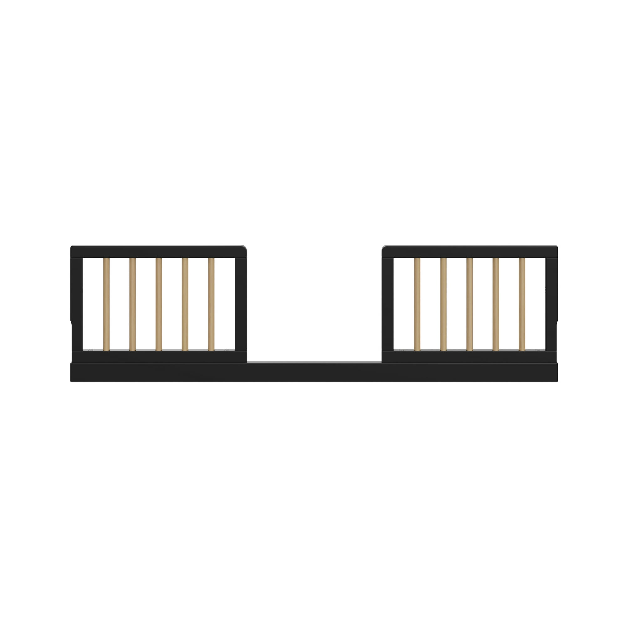 Graco Toddler Safety Guardrail Kit (Dowels), Black with Driftwood