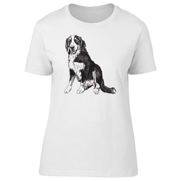 Cool Bernese Mountain Dog Tee Men's -Image by Shutterstock