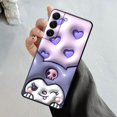 thumbnail image 1 of Funda de teléfono para Samsung Galaxy S23 S22 S21 S20 FE Ultra S10 S9 S8 Plus Note 20Ultra 10Plus, rosa, bonita, Hello Kitty, Kuromi, My Melody xuanjing  unisex, 1 of 2