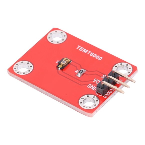 Luminosity Sensor Module Ambient Light Sensor Module TEMT6000 Ambient Light Sensor Module Analog Signal Light Detection 1-5000Lux Illumination Range