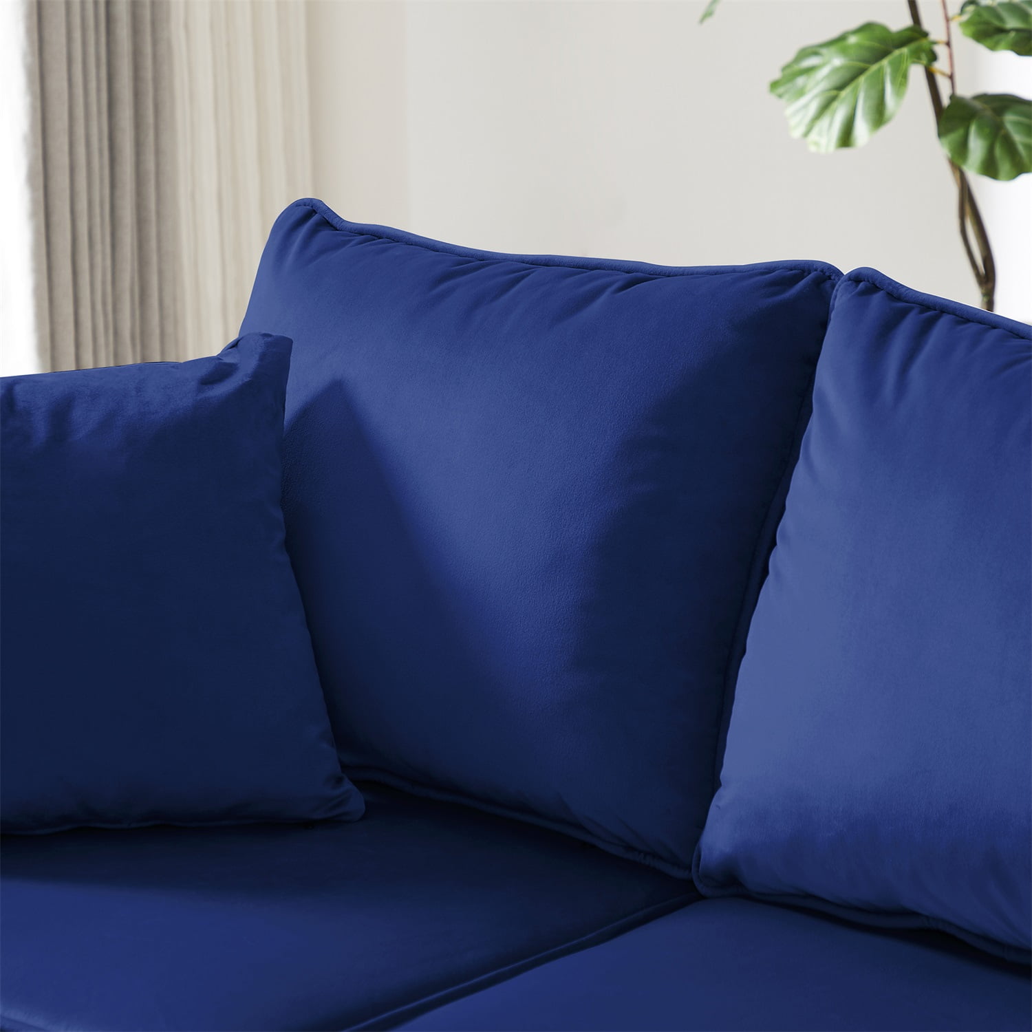 Resenkos 62.5" Casual Sofa Lifestyle Solutions Sofa Bed Couch for Bedroom in Home & Kitchen Apartment Dorm, Blue Resenkos 62.5" Casual Sofa Lifestyle Solutions Sofa Bed Couch for Bedroom in Home & Kitchen Apartment Dorm, Blue