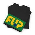 thumbnail image 3 of Flip Skateboards Skate Classic 90s Block Design T Shirt Colors Green Yellow - Black / L, 3 of 4