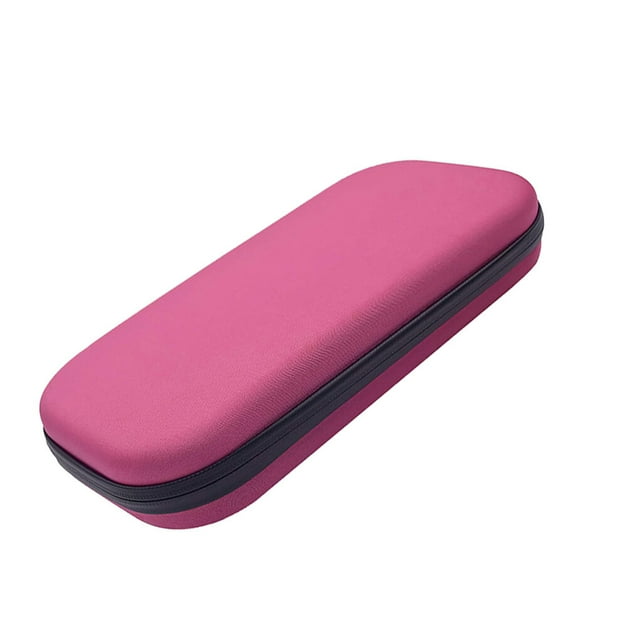 Sac de Rangement Portable Antichoc pour Stéthoscope, Sac en Maille Antichoc Intégré pour Stéthoscope, Organisateur, Étui de Rangement à Fermeture Éclair, Rose