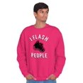 thumbnail image 5 of Flash People Photography Funny Saying Sweatshirt for Men or Women Brisco Brands L, 5 of 6