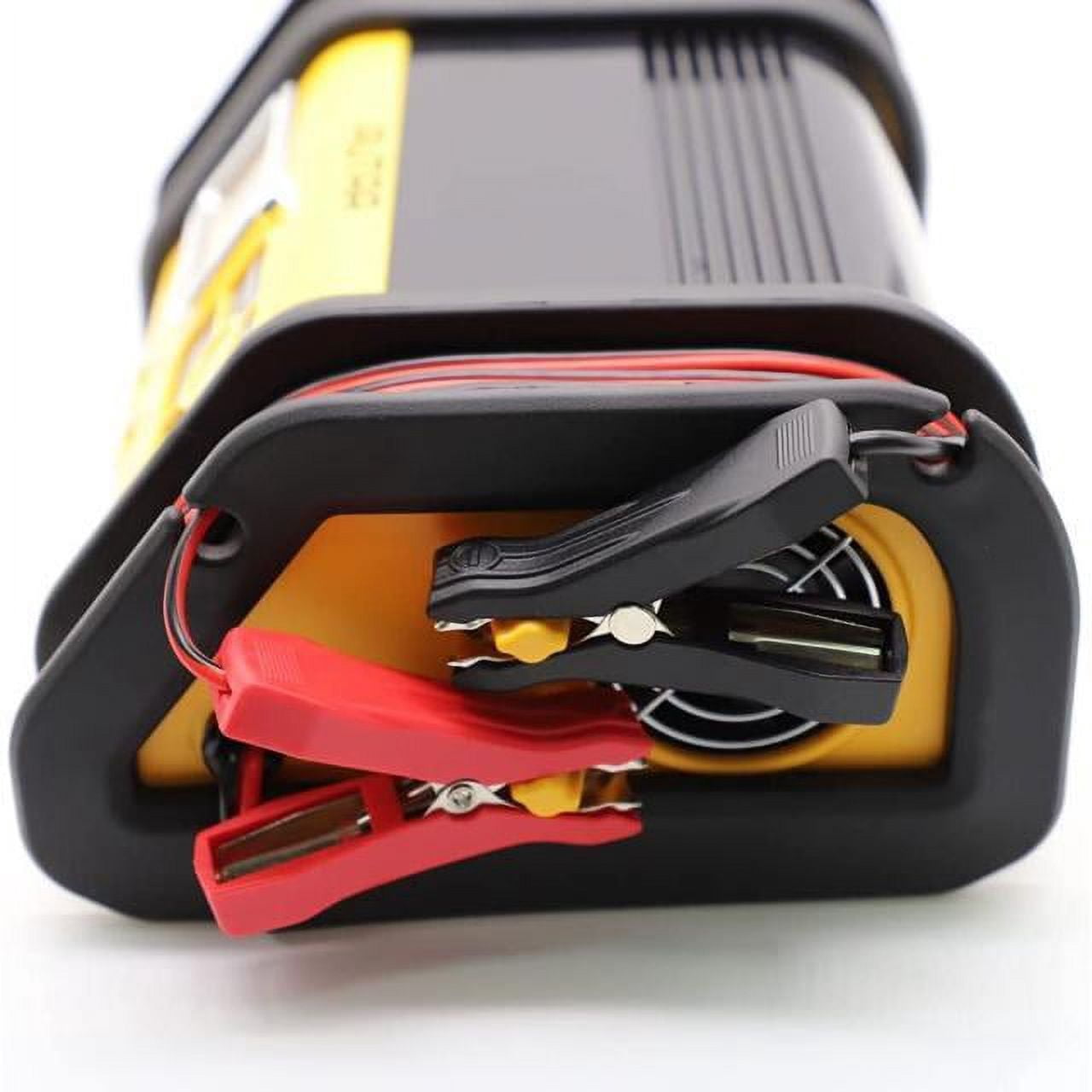 AUTAA 12V Fully Automatic 10 Amp Bench Battery Charger/Maintainer , Alternator Check, Cable Clamps.
