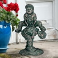 thumbnail image 3 of Design Toscano  Leap Froggin Playing Boys Garden Statue, 3 of 10