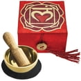 thumbnail image 1 of Mini Meditation Bowl Box 2 inches Root Chakra DZI, 1 of 1