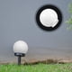 thumbnail image 3 of Pantalla acrílica de repuesto, cubiertas de luz de globo para lámpara de exterior, accesorio de pantalla redonda de acrílico blanco, globos de repuesto, 3 of 6