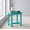 Aqua Table, variant on SUUNYN HDPE Outdoor Side Table, Weather Resistant Patio End Table, White