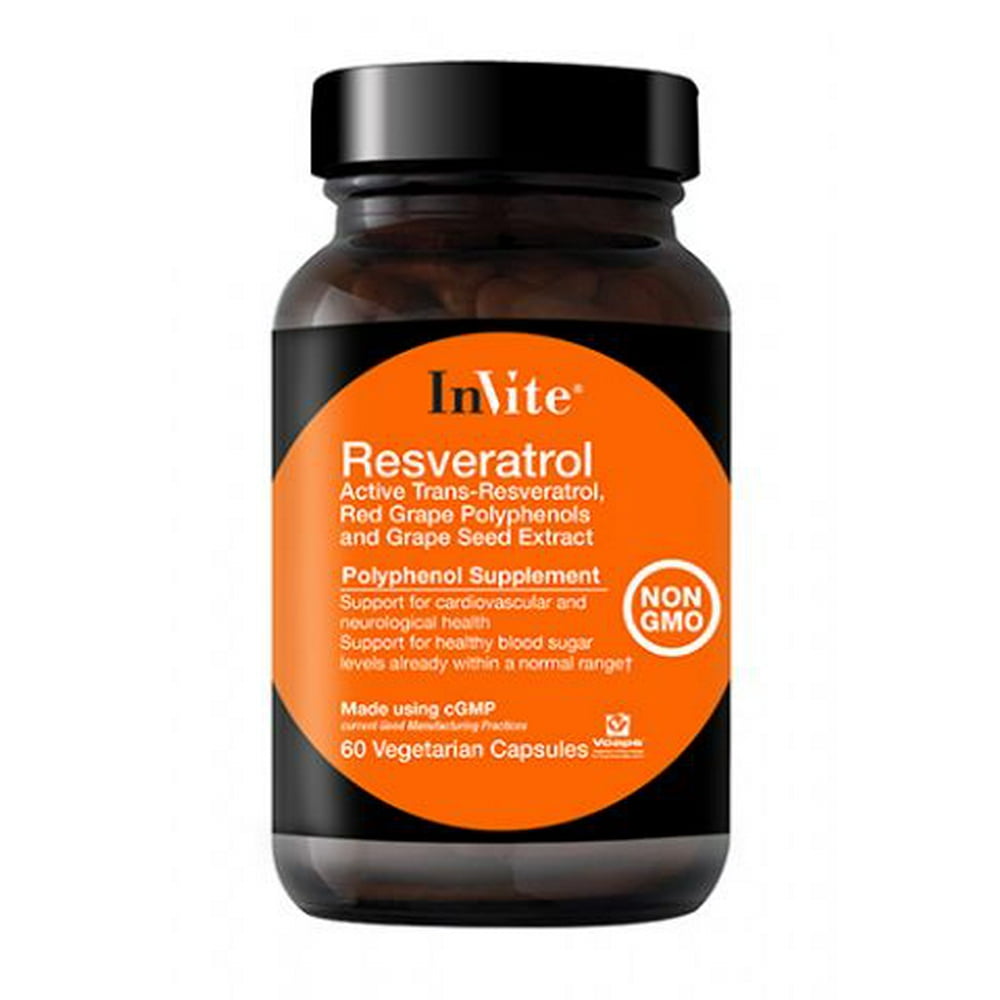 InVite® Health Resveratrol (Active TransResveratrol, Red Grape