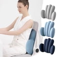 thumbnail image 2 of Lumbar Support Pillow Office Chair Memory Foam Back Support Back Pain Relie, 2 of 8