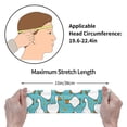 thumbnail image 4 of Lsque Cartoon Funny Goose Pattern Sweatbands Sports Headband for Men & Women - Moisture Wicking Athletic Cotton Terry Cloth Sweatband for Tennis, Basketball, Running, 4 of 9