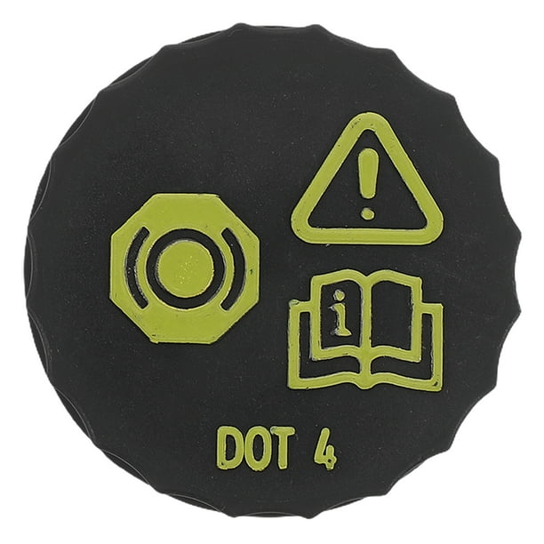 WORGEOUS Tapón de llenado de aceite de motor, tapón de llenado de aceite de frenos de plástico duradero para coche, herramientas de prevención de fugas de fácil instalación