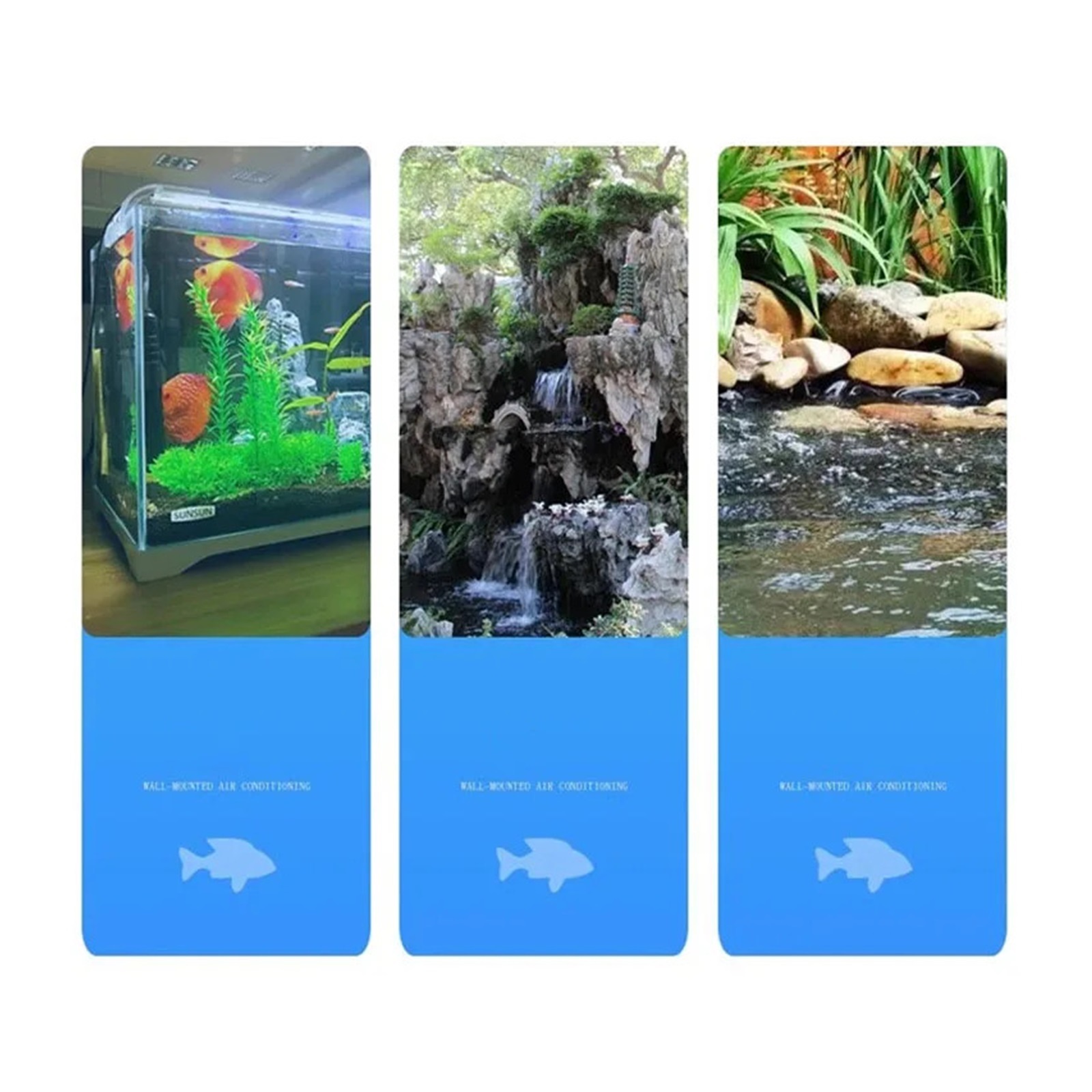 60W 2500L/H Submersible Pump, Sea And Land Dual-use Fish Pond Suction Pump, Aquarium Water Circulation Filter Pump ,Durable Design