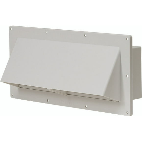 Ventline Hotte de Cuisinière avec Sortie d'Évacuation BV2250-03R Verrouillage Non Persiennes; Ouverture de Collier 9/16 Pouces; Blanc Colonial; Plastique Polystyrène; Simple