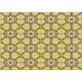 thumbnail image 1 of Ahgly Company Machine Washable Indoor Rectangle Transitional Light Brown Area Rugs, 6' x 9', 1 of 7