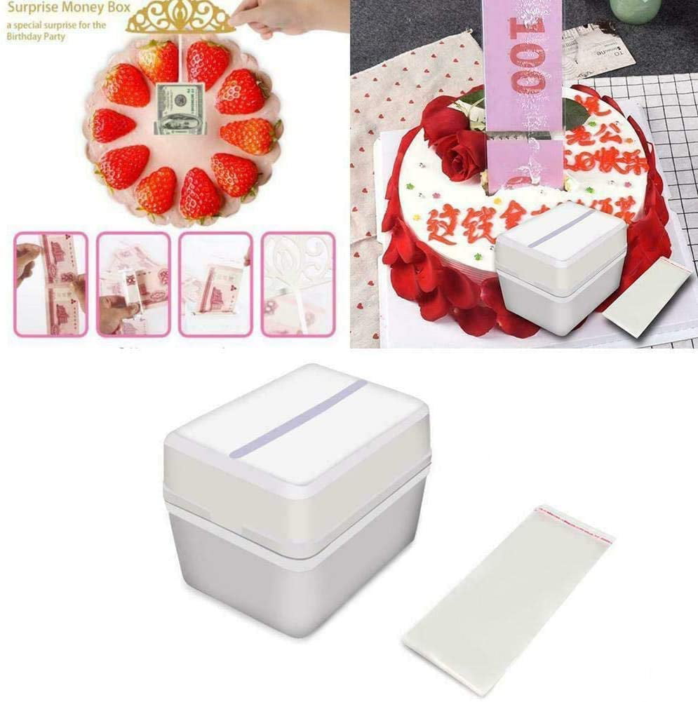 Funny Toys Box Cake ATM-Happy Birthday Cake Money Pulling Box Making Surprise